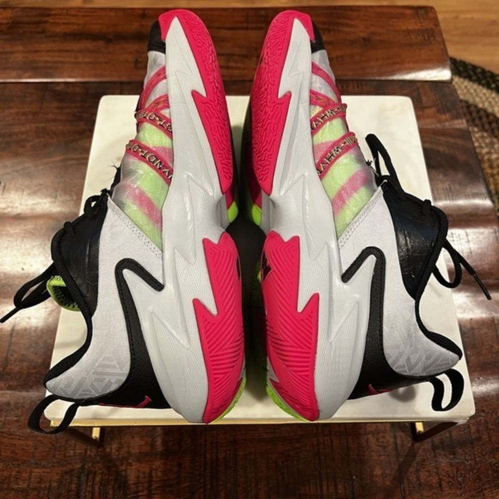 Nike Air Jordan One Take 3 Neon Electric‎ Green Pink Prime Grey Men's 10.5 - Picture 2 of 8